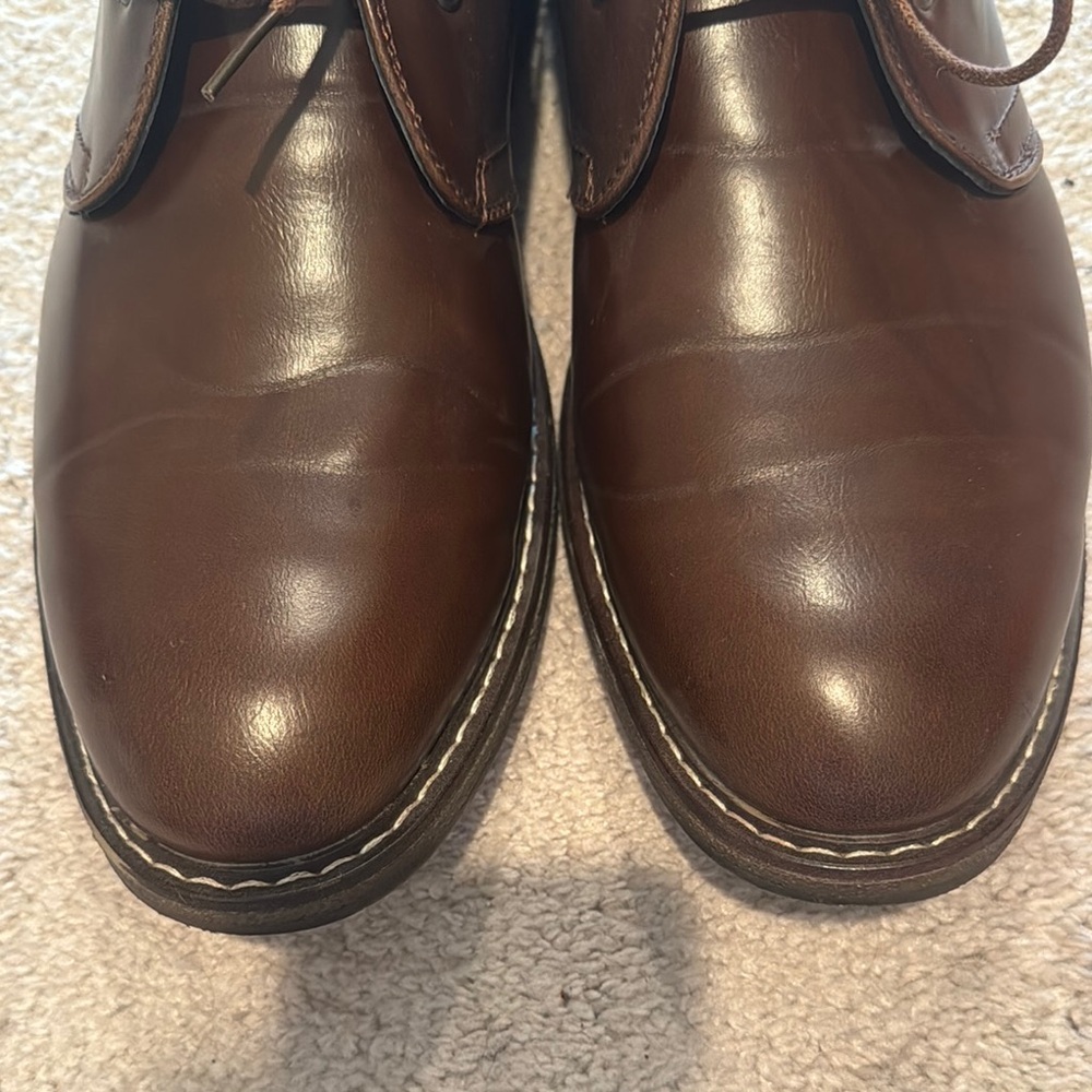 Hawke & Co Brown Chukka Boots with Leather Finish - Picture 6 of 7